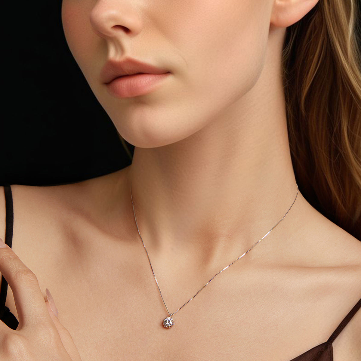 Aurora Starlight Pendant Necklace