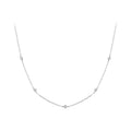 Bezel Station Necklace