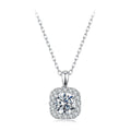 Vintage Halo Pendant Necklace