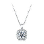 Vintage Halo Pendant Necklace