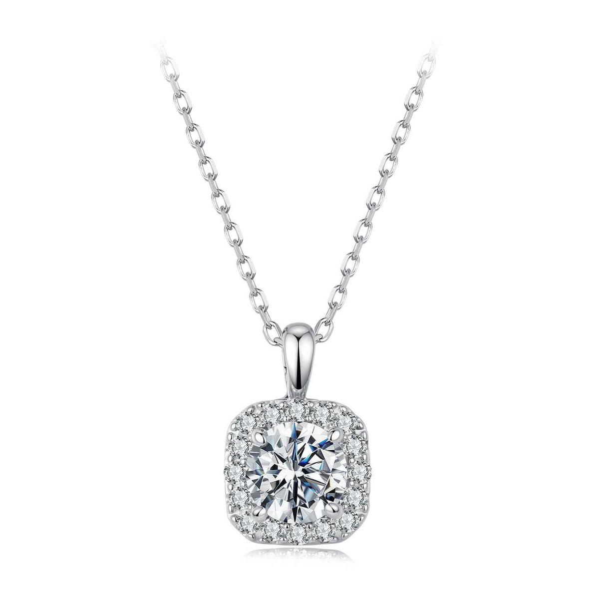 Vintage Halo Pendant Necklace - Bamoer jewelry official store