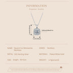 Vintage Halo Pendant Necklace