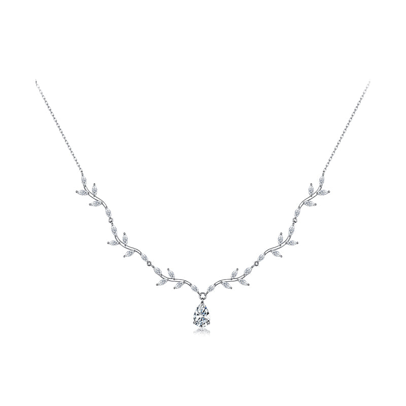 Aurora Vine Pear Necklace