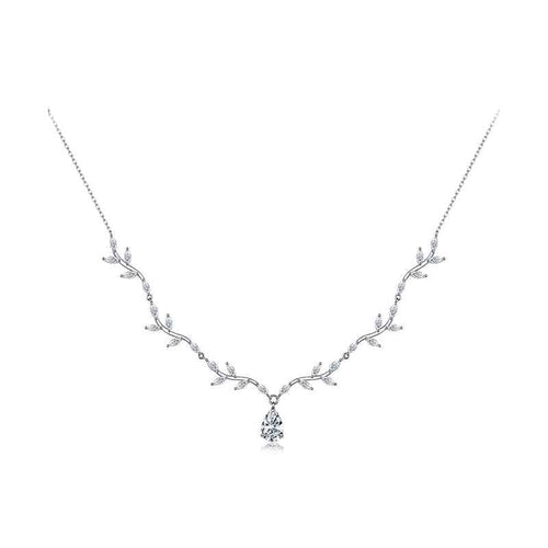 Aurora Vine Pear Necklace
