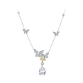 Butterfly Moissanite Necklace