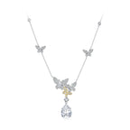 Butterfly Moissanite Necklace