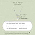 Butterfly Moissanite Necklace