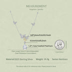 Butterfly Moissanite Necklace