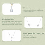 Butterfly Moissanite Necklace