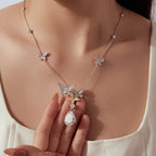 Butterfly Moissanite Necklace