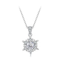 Snowflake Moissanite Necklace