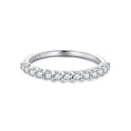 Curved Pavé Half Band