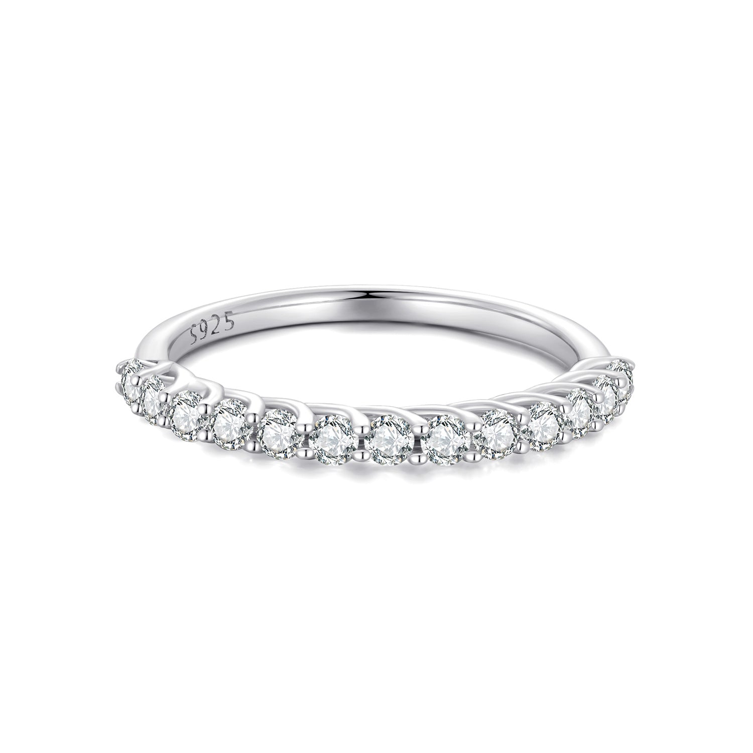 Curved Pavé Half Band