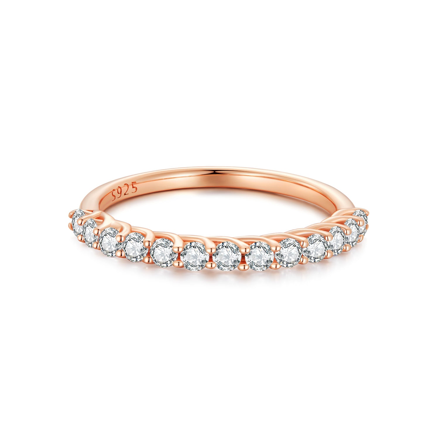 Curved Pavé Half Band