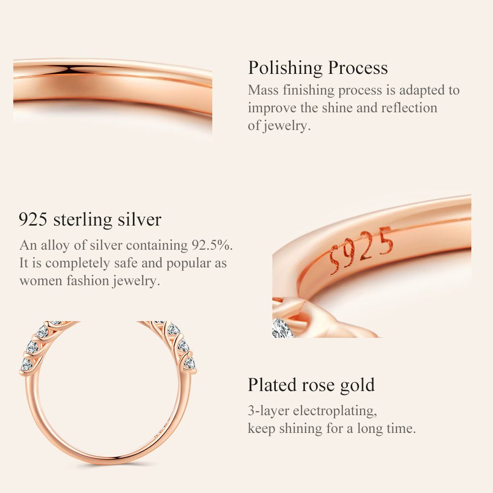 Curved Pavé Half Band
