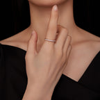 Curved Pavé Half Band