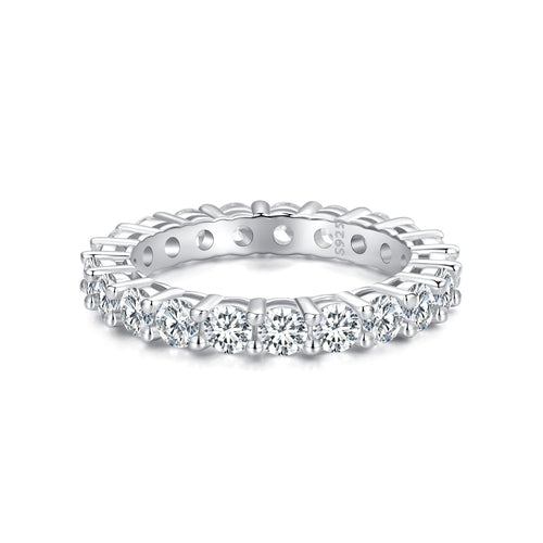 Box-Set Sparkle Eternity Ring - Bamoer jewelry official store