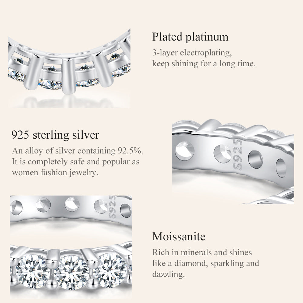 Box-Set Sparkle Eternity Ring
