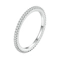 Dainty Pavé Stacking Band