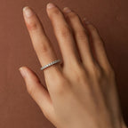 French Pavé Eternity Band