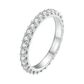 French Pavé Eternity Band