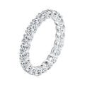 Shared-Prong Eternity Band