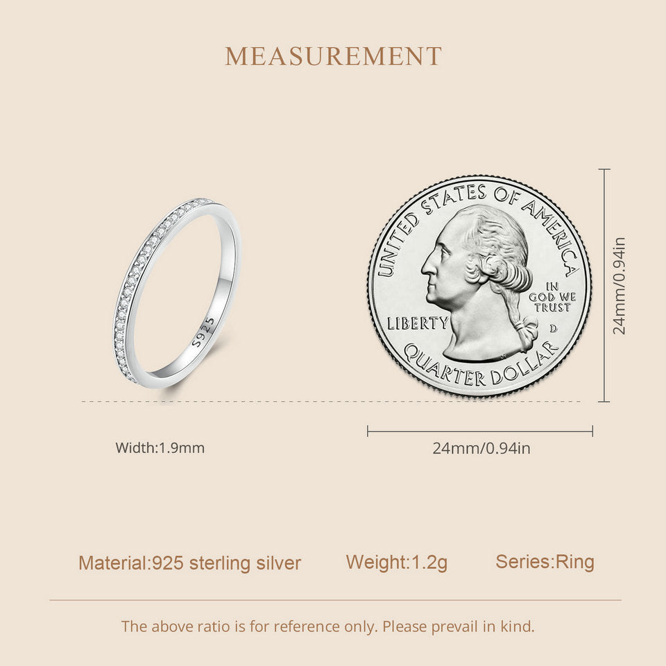 Eternity Pave Band