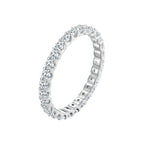 Full Eternity Moissanite Ring