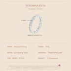 Bezel-Set Eternity Band