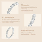 Bezel-Set Eternity Band