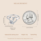 Entwined Heart Promise Ring