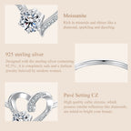 Entwined Heart Promise Ring
