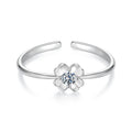Matte Blossom Open Ring