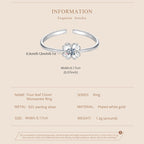 Matte Blossom Open Ring