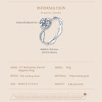 Twisted Vine Solitaire Ring