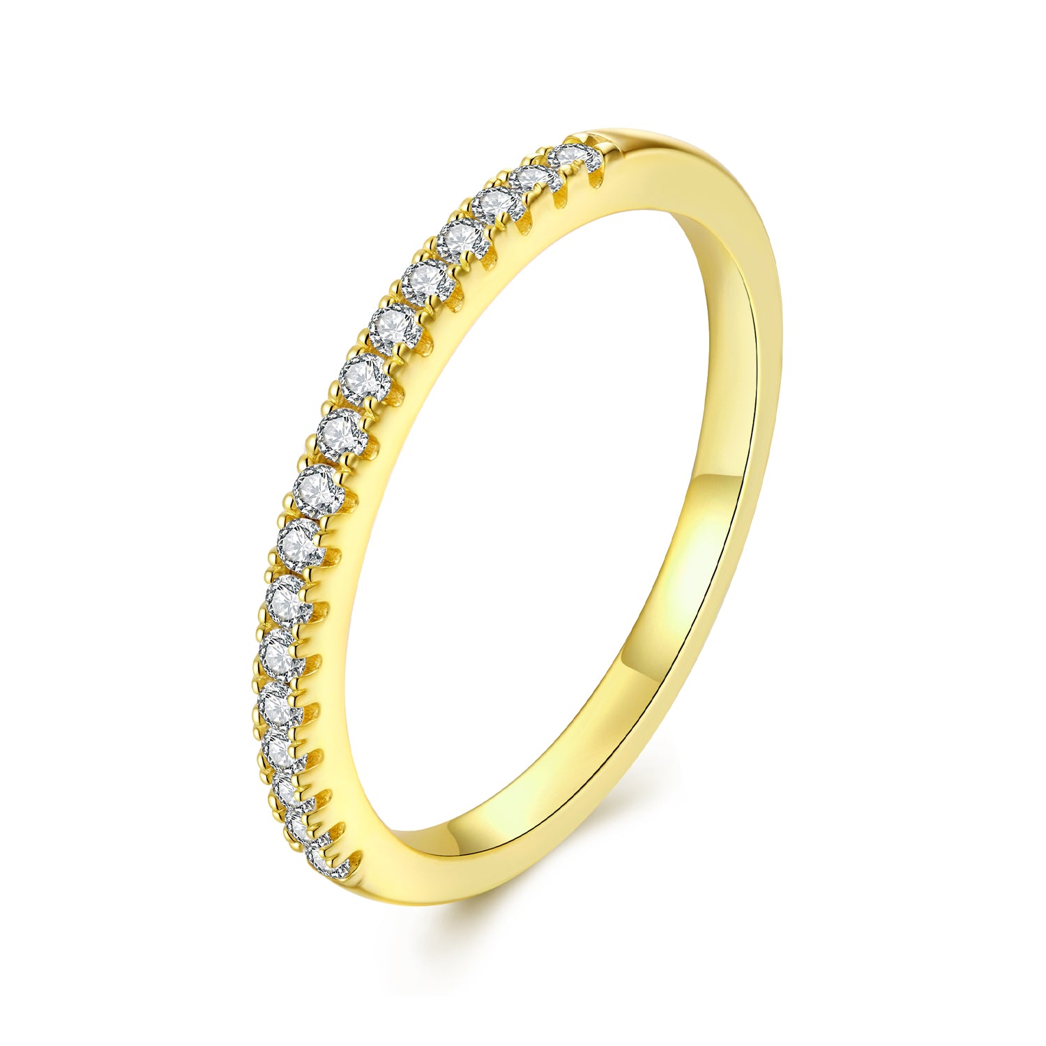 Dainty Pavé Band