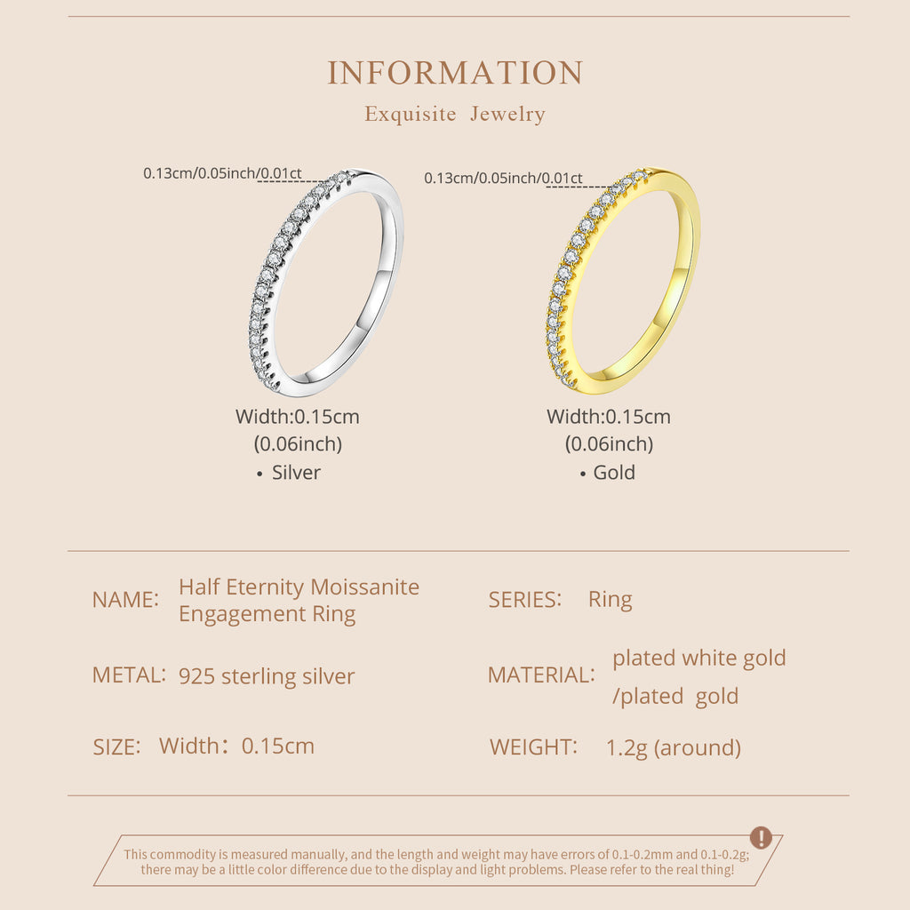 Dainty Pavé Band