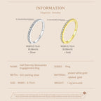 Dainty Pavé Band