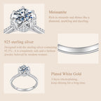 Crown Pavé Solitaire Ring