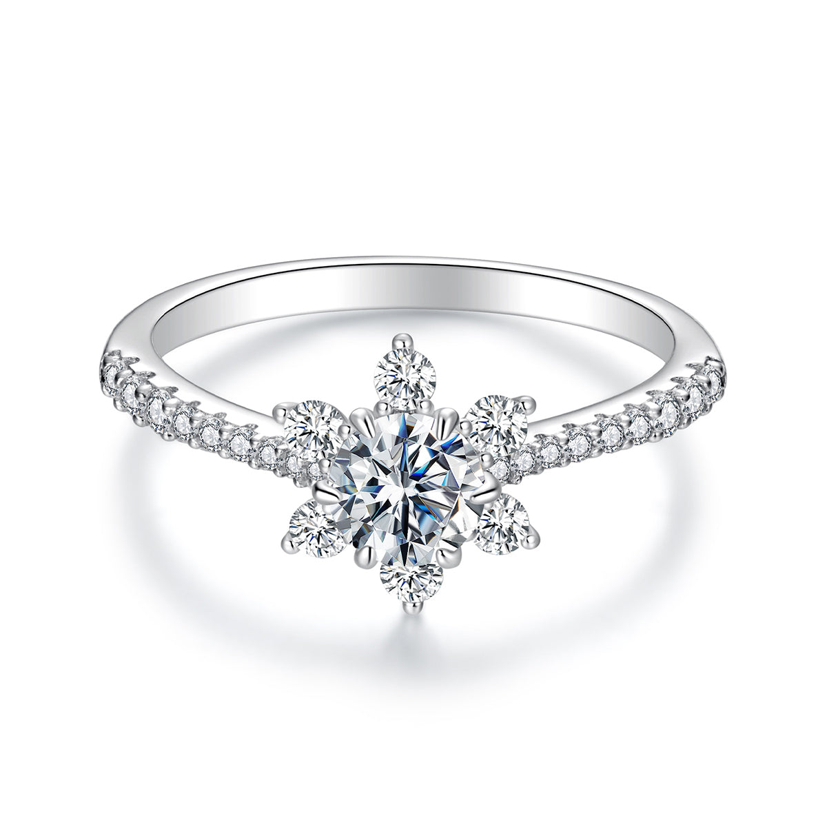 Starburst Floral Solitaire