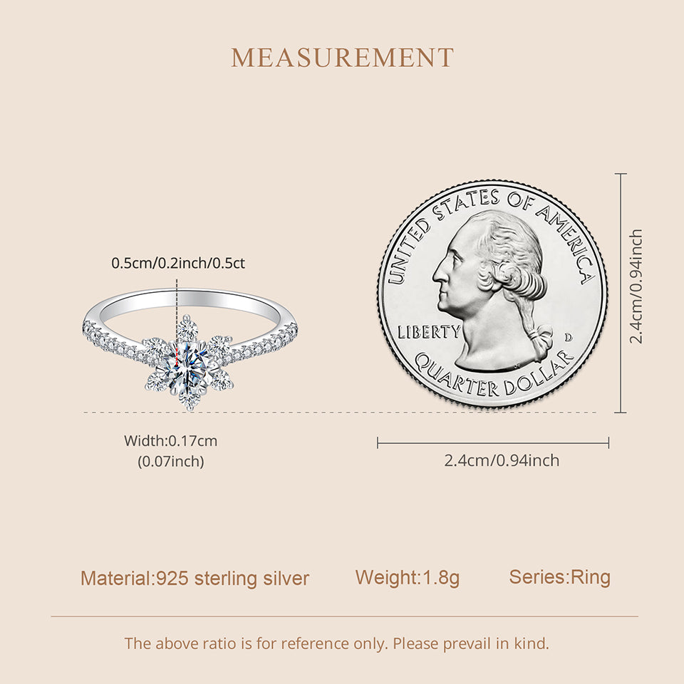 Starburst Floral Solitaire