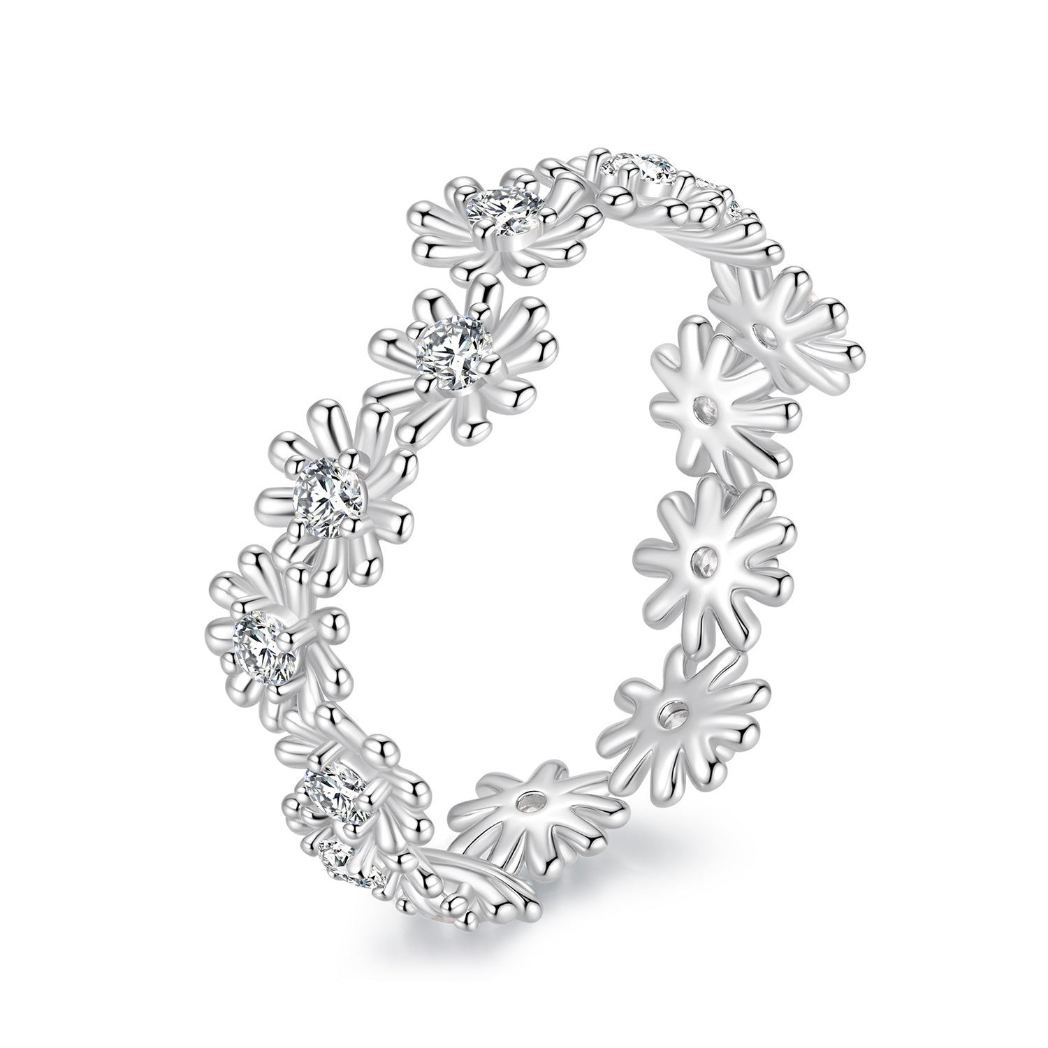 Daisy Bloom Eternity Band