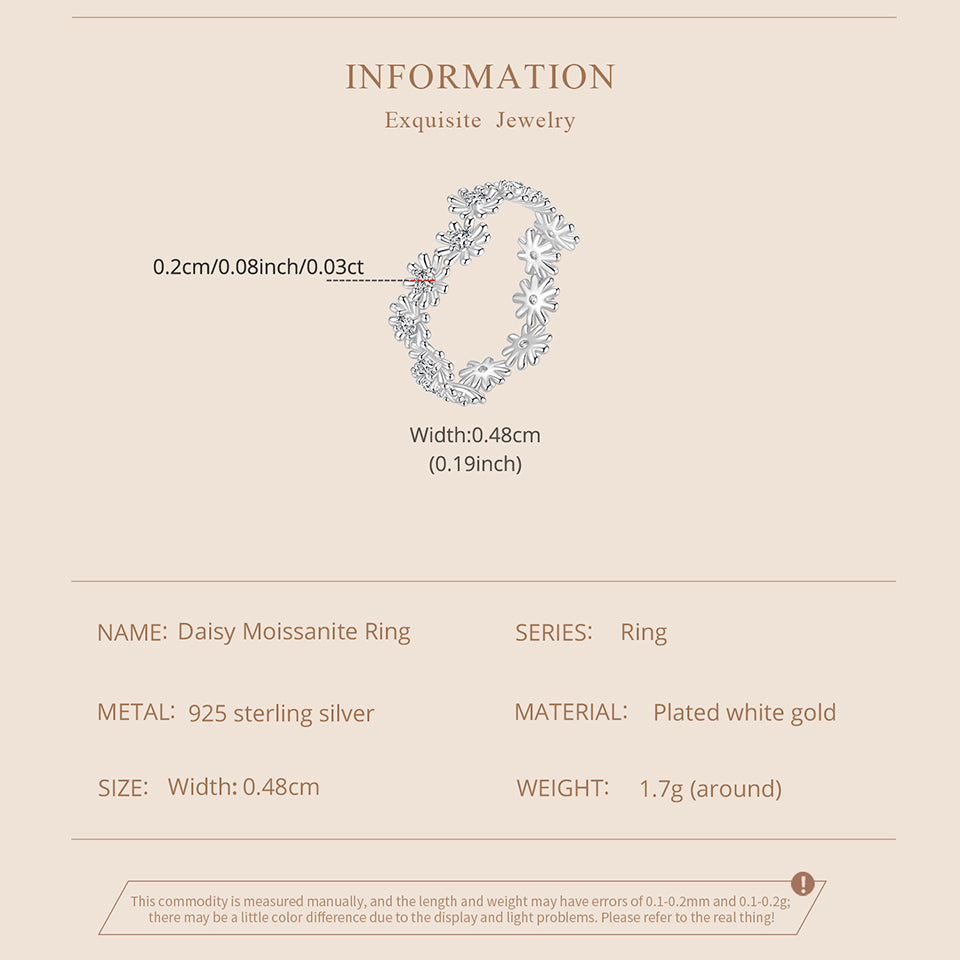Daisy Bloom Eternity Band