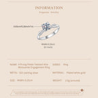 1ct Twisted Engagement Ring