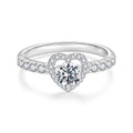 Romantic Heart Promise Ring