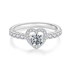 Romantic Heart Promise Ring