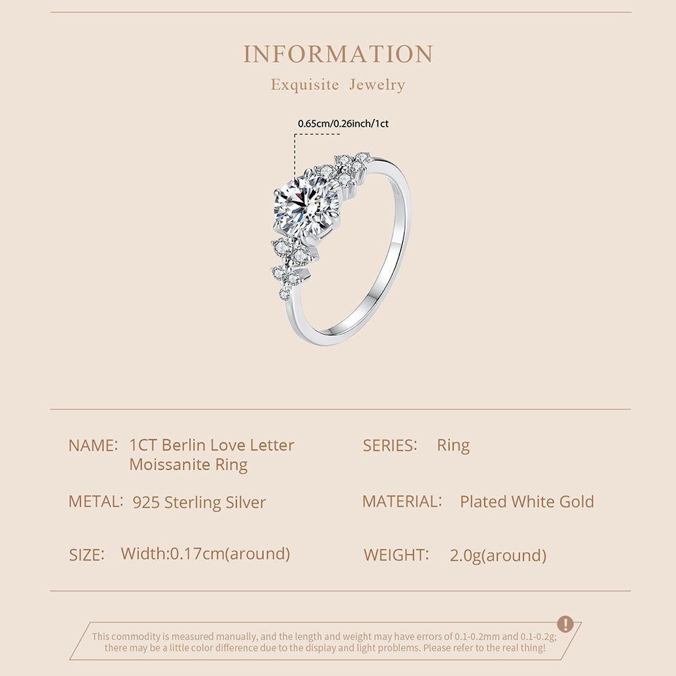 Vine Pavé 1ct Solitaire