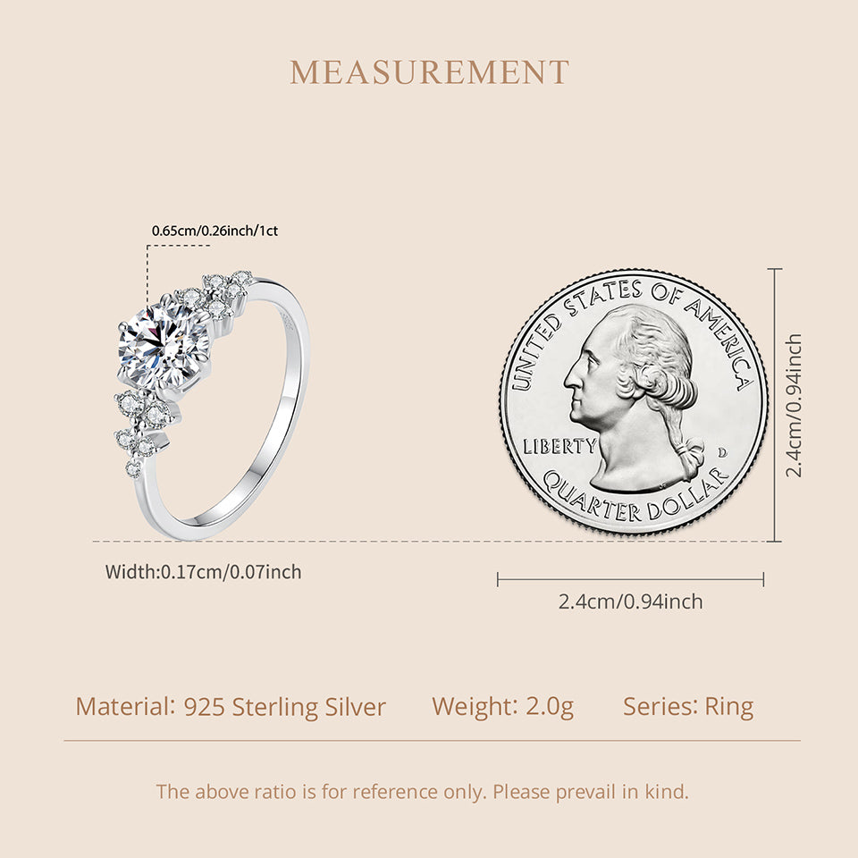 Vine Pavé 1ct Solitaire