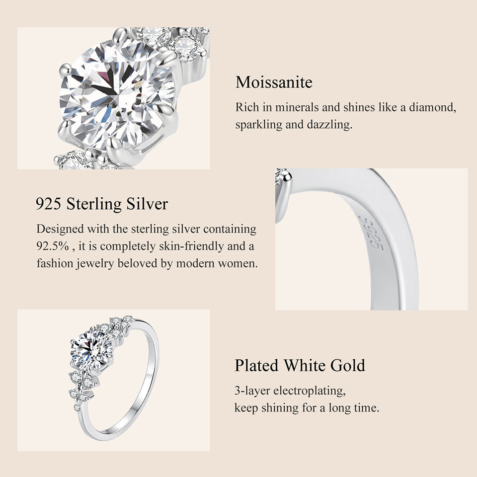 Vine Pavé 1ct Solitaire