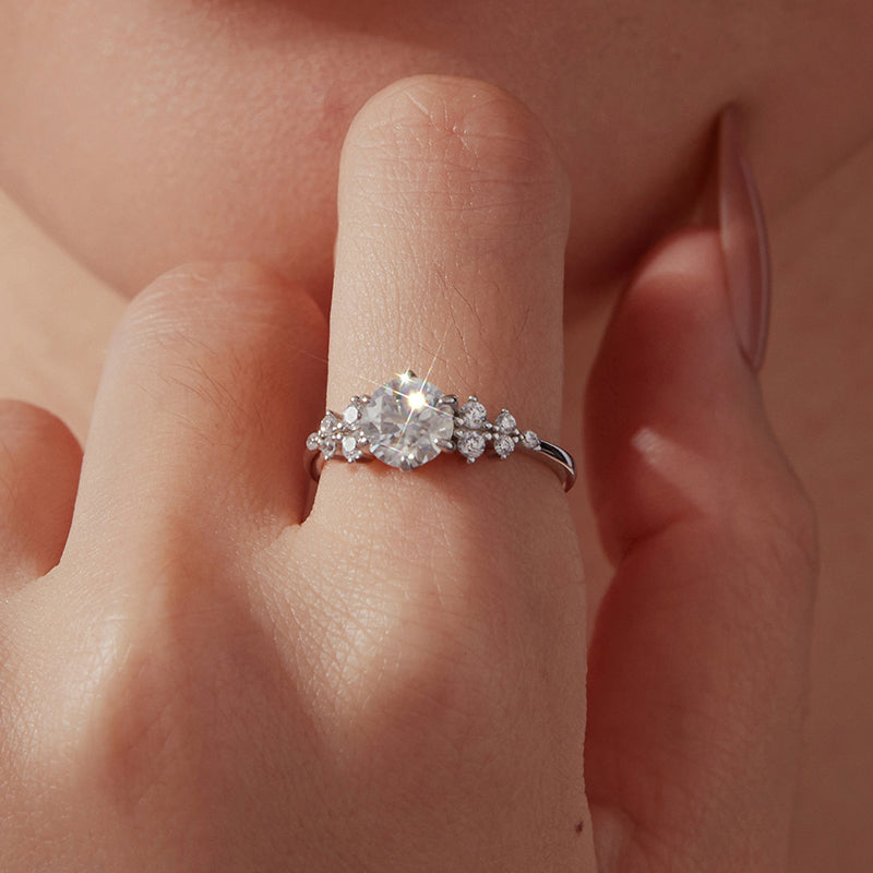 Vine Pavé 1ct Solitaire